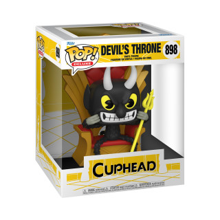 Funko Pop! Deluxe: Cuphead - The Devil in Chair - Vinyl-Sammelfigur - Geschenkidee - Offizielle Handelswaren - Spielzeug Für Kinder und Erwachsene - Video Games Fans - Modellfigur Für Sammler
