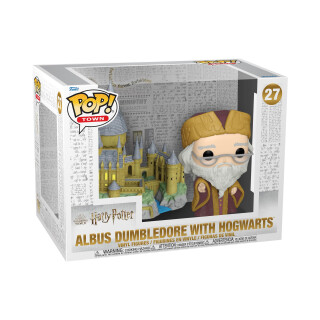 Funko Pop! Town: HP Anniversary - Albus Dumbledore mit Hogwarts - Harry Potter - Vinyl-Sammelfigur - Geschenkidee - Offizielle Handelswaren - Spielzeug Für Kinder und Erwachsene - Movies Fans