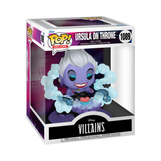 Funko Pop! Deluxe: Disney Villains-Ursula On Throne - Vinyl-Sammelfigur - Geschenkidee - Offizielle Handelswaren - Spielzeug Für Kinder und Erwachsene - Movies Fans - Modellfigur Für Sammler