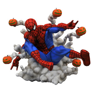 Marvel Comic Gallery : Spider-Man Pumpkin Bombs PVC Diorama