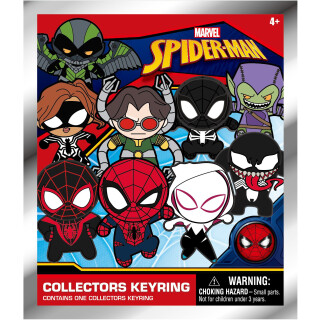 Spider-Man Marvel Blind Bag Foam Figure Keyring, One Random