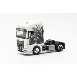 herpa 314473 Man Man TGX GX Lagoudakis 1 / Archilles, Held von Troja“ Zugmaschine Miniaturmodelle Kleinmodell Sammlerstück Detailgetreu, mehfarbig, S