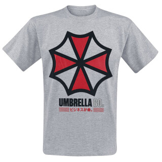 Resident Evil Umbrella Co Herren T-Shirt grau Sport Regular, Grau Medium
