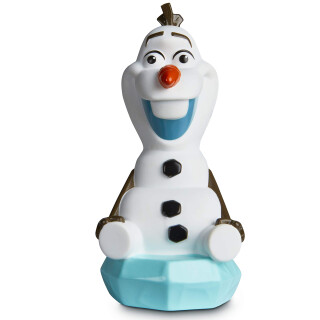 Disney 279FZO GoGlow Olaf Nachtlicht und Taschenlampe für Kinder, Weiß