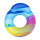 Bestway Schwimmring, Swim Bright, 118 x 117 cm, mit LED-Licht