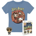 Harry Potter Trio - POP! & Tee Männer Funko Pop!...