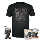 Funko Pop! & Tee: Star Wars - Boba Fett - Medium -...