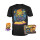 Funko Pop! & Tee: Animated Spider-Man - Hobgoblin - Leuchtet Im Dunkeln - Extra Large - (XL) - Marvel - T-Shirt - Kleidung mit Vinyl-Sammelfigur - Geschenkidee - Spielzeug und Kurzärmeliges Top