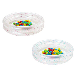 Bestway® Up, In & Over™ Planschbecken mit Spielbällen, sortiert 91 x 20 cm