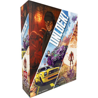 Space Cowboys | Entsperren Sie 9! Legendäre Abenteuer | Kartenspiel | Alter 10+ | 1–6 Spieler | 60 Minuten Spielzeit ASMSCUNLOCK09EN