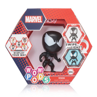Wow! PODS Marvel Avengers Collection Venom Superhelden-Figur mit Wackelkopf, offizielle Marvel-Sammelspielzeuge und Geschenke, Nummer 523 cm, Schwarz