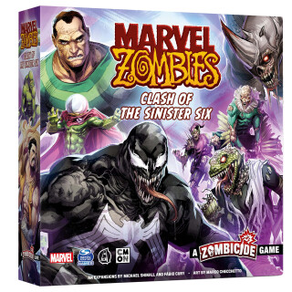 CoolMiniOrNot Inc | Marvel Zombies: Clash of the Sinister Six | Miniatures Board Game | Ages 14+ | 1-6 Players | 60 Minutes Playing Time