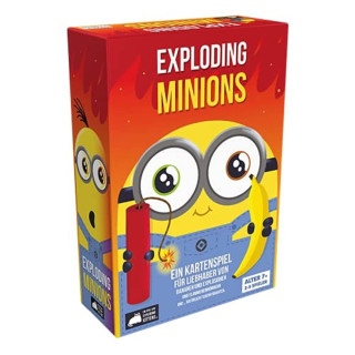Exploding Kittens | Exploding Minions | Partyspiel | Kartenspiel | 2-5 Spieler | Ab 7+ Jahren | 15+ Minuten | Deutsch