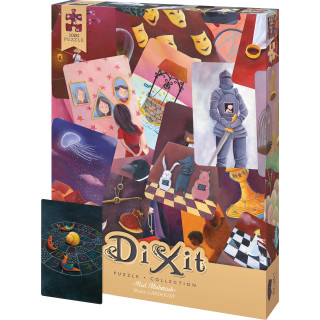Libellud | Dixit Puzzle Collection | Motiv: Red Mishmash | 1.000 Teile | Format: 48 x 68 cm | Ab 14+ Jahren | Sprachneutral
