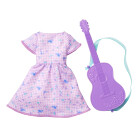 Barbie HBV65 Fashion Pack Outfit Musikerin, Kleid und...