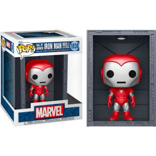 Funko Pop! Deluxe: Marvel HOA - Iron Man - MK8 SlvrCenturion - Metallisch - Vinyl-Sammelfigur - Geschenkidee - Offizielle Handelswaren - Spielzeug Für Kinder und Erwachsene - Movies Fans