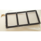 Docsmagic.de 3-Card Black Frame Screw Down Display Case...