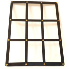 Docsmagic.de 9-Card Black Frame Screw Down Display Case...