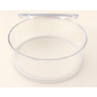 5 x Docsmagic.de Round Puck Acrylic Display Case Holder - UV Safe