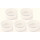 5 x Docsmagic.de Round Puck Acrylic Display Case Holder - UV Safe