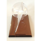 10 x Docsmagic.de Spheric Baseball Display Case + Cardholder + Base