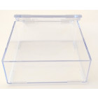 10 x Docsmagic.de Square Puck Acrylic Display Case Holder - UV Safe