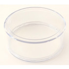 10 x Docsmagic.de Round Puck Acrylic Display Case Holder - UV Safe