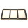 10 x Docsmagic.de 3-Card Black Frame Screw Down Display Case Holder
