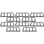 10 x Docsmagic.de 4-Card Black Frame Screw Down Display...