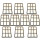 10 x Docsmagic.de 9-Card Black Frame Screw Down Display Case Holder
