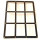 10 x Docsmagic.de 9-Card Black Frame Screw Down Display Case Holder