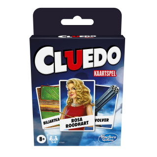 Cluedo-kaartspel voor kinderen vanaf 8 jaar, strategiespel voor 3-4 spelers