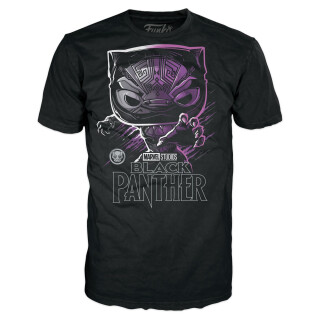 Funko Boxed Tee: Marvel - Black Panther - Extra Large - (XL) - T-Shirt - Kleidung - Geschenkidee - Kurzärmeliges Top Für Erwachsene Männer und Frauen - Offizielle Handelswaren - Movies Fans