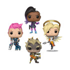 Overwatch Set mit 4 Figuren Pop! Games Vinyl Dark...