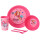 Paw Patrol 4620BL-5886 Breakfast/Lunch and Dinner Set, Pink