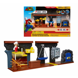 Jakks Pacific Dungeon Super Mario – Fungal World Playset-Colour, One Size 85993