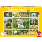 Schmidt Farm Animals Childrens Jigsaw Puzzle (100-Piece)