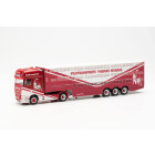 Herpa LKW Modell DAF XF SSC Viehtransporter-Sattelzug...