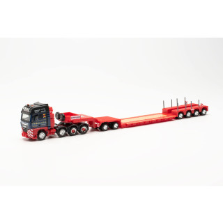 herpa 315814 Man TGX GX Schwerlast-Sattelzug Bowler, originalgetreu im Maßstab 1:87, Diorama, Modellbau Sammlerstück, Made in Germany, Deko, LKW-Modell aus Kunststoff Miniaturmodell