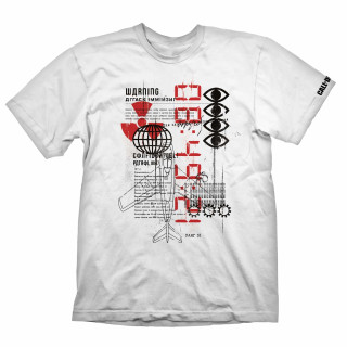 Call of Duty: Cold War T-Shirt "Warning: Attack" White S