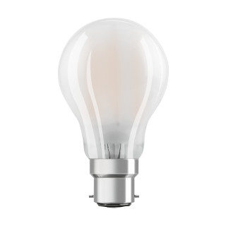 Osram LED SuperStar Classic A Lampe, in Kolbenform mit B22d-Sockel, dimmbar, Ersetzt 60 Watt, Matt, Warmweiß - 2700 Kelvin, 1er-Pack
