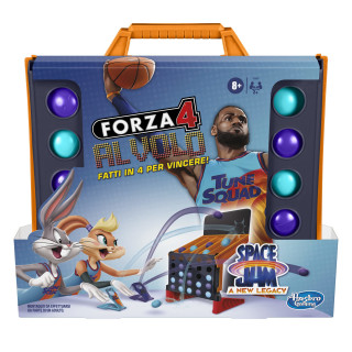 Hasbro Gaming Stärke 4 im Flug: Space Jam A New Legacy Edition, Zwei oder mehr Spieler, Kinderspiel ab 8 Jahren, F2687103