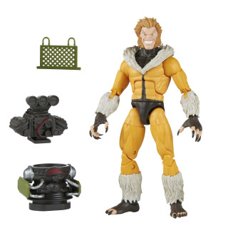 Hasbro Marvel Legends Series X-Men Sabretooth, 15 cm große Action-Figur zum Sammeln, 3 Build-A-Figure Elemente