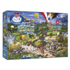 „I Love The Country“-Puzzle von Gibson mit...