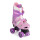 Xootz Girl s Quad Verstellbarer und gepolsterter Roller Skates Rosa Rosa/Violett Size 3-5