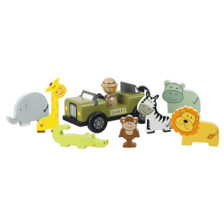 Orange Tree Toys 46031 OTT11353 Safari Spielset, bunt