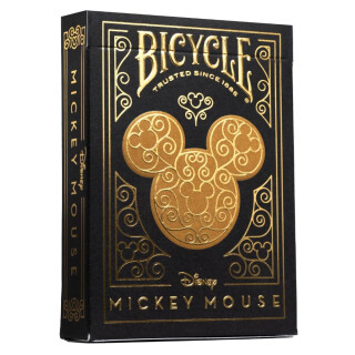 Bicycle Disney - Black & Gold Mickey