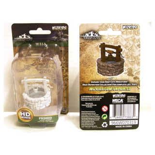 WizKids Deep Cuts Unpainted Miniatures - Well - English