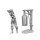 WizKids Deep Cuts Unpainted Miniatures - Hanging Cage - English