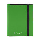 Ultra Pro 2-Pocket PRO-Binder - Eclipse Lime Green